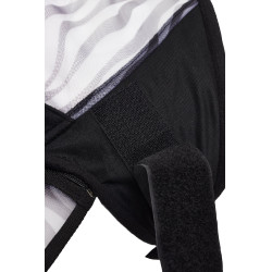 Masque anti-mouches Zebra Horze Noir