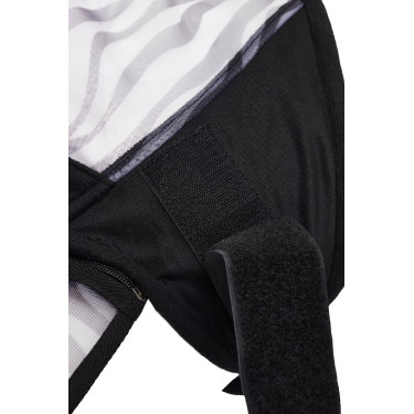 Masque anti-mouches Zebra Horze Noir