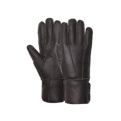 Gants en peau de mouton Lana Supreme Horze Marron foncé