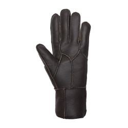 Gants en peau de mouton Lana Supreme Horze Marron foncé
