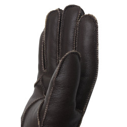 Gants en peau de mouton Lana Supreme Horze Marron foncé