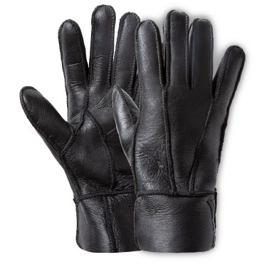 Gants en peau de mouton Lana Supreme Horze Noir Gants en peau de mouton Lana Supreme Horze Noir
