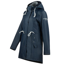 Imperméable en PU Emma femme B Vertigo Bleu marine foncé
