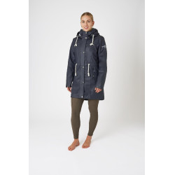 Imperméable en PU Emma femme B Vertigo Bleu marine foncé