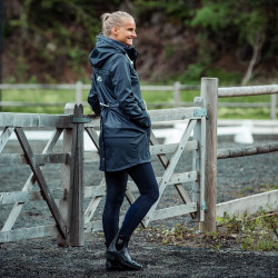 Imperméable en PU Emma femme B Vertigo Bleu marine foncé