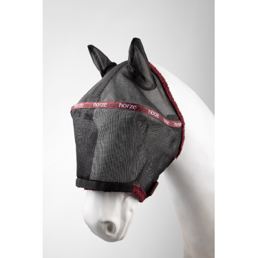 Vliegwerend masker Horze met bogen Windsor wijn Bordeaux Vliegwerend masker Horze met bogen Windsor wijn Bordeaux