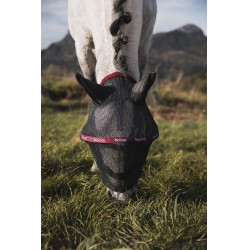 Vliegwerend masker Horze met bogen Windsor wijn Bordeaux Vliegwerend masker Horze met bogen Windsor wijn Bordeaux