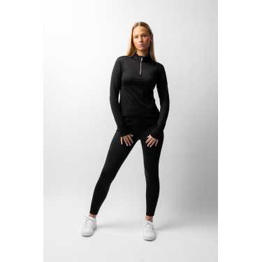 Top fonctionnel à manches longues Luminox Horze femme Noir Top fonctionnel à manches longues Luminox Horze femme Noir