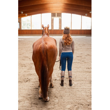 Functionele B Vertigo Layne sokken van wolmix Bruin modder Beige