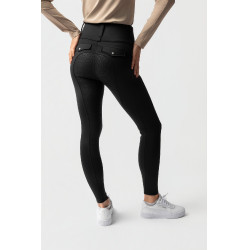 Legging thermique hybride Horze Anya full grip Noir