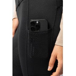 Legging thermique hybride Horze Anya full grip Noir