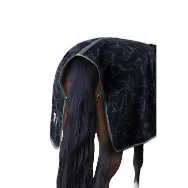 Polaire deken voor pony Horze Pegasus Blueberry Blauw Polaire deken voor pony Horze Pegasus Blueberry Blauw