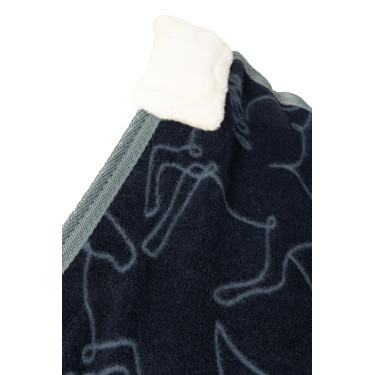 Polaire deken voor pony Horze Pegasus Blueberry Blauw Polaire deken voor pony Horze Pegasus Blueberry Blauw