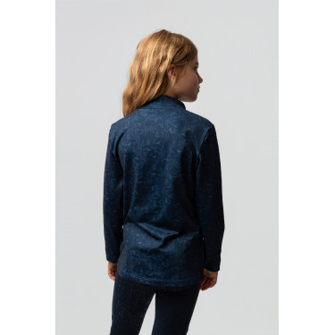 Trainings-T-shirt Pegasus kind Horze Blueberry Blauw Trainings-T-shirt Pegasus kind Horze Blueberry Blauw