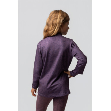 T-shirt d'entraînement Pegasus enfant Horze Silex Gris