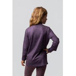 Trainings-T-shirt Pegasus kind Horze Vuursteen Grijs