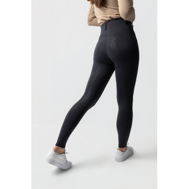 Legging d'hiver femme grip intégral Horze Dea Marine foncé Bleu