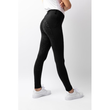 Legging Horze Dea enfant Thermo avec Grip Complet Noir