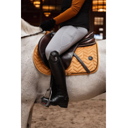 Tapis de dressage Horze Delémont Marron doré