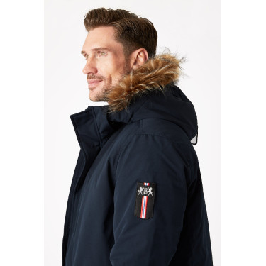 Heren winterparka Garren B Vertigo Donker marineblauw