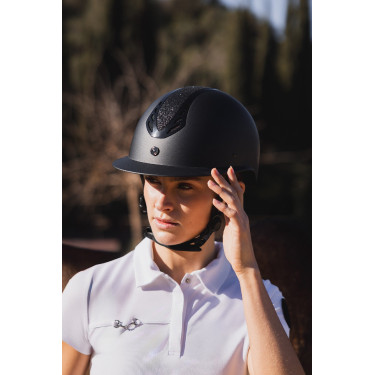 Casque d'équitation Horze Celeste Noir / noir
