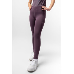 Paardrijlegging Horze Dea kind Zwart pruim Violet Paardrijlegging Horze Dea kind Zwart pruim Violet
