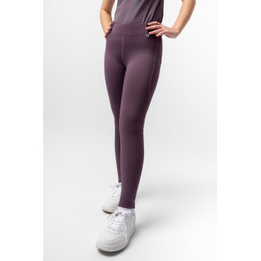 Paardrijlegging Horze Dea kind Zwart pruim Violet Paardrijlegging Horze Dea kind Zwart pruim Violet
