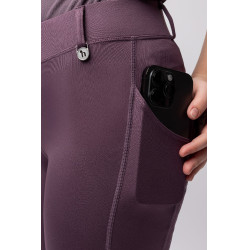 Legging Horze Dea enfant Prune noir Violet