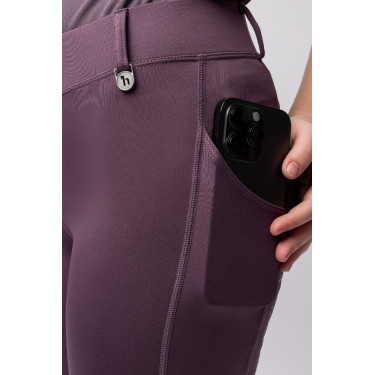 Paardrijlegging Horze Dea kind Zwart pruim Violet Paardrijlegging Horze Dea kind Zwart pruim Violet