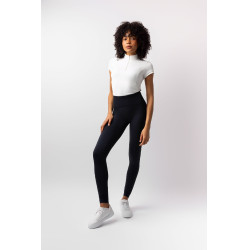 Scrunch rijlegging Horze Nessa full grip naadloos Zwart