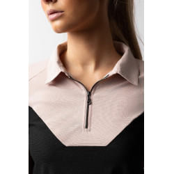 Polo B Vertigo Giselle bicolore femme Beauté noire Polo B Vertigo Giselle bicolore femme Beauté noire