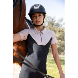 Polo B Vertigo Giselle bicolore femme Beauté noire Polo B Vertigo Giselle bicolore femme Beauté noire