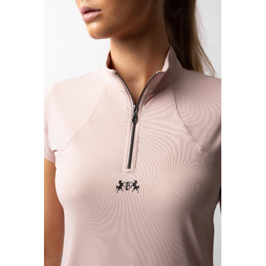 Trainings-T-shirt B Vertigo Joelle korte mouwen dames Sepia roze Trainings-T-shirt B Vertigo Joelle korte mouwen dames Sepia roze