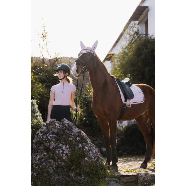 Trainings-T-shirt B Vertigo Joelle korte mouwen dames Sepia roze Trainings-T-shirt B Vertigo Joelle korte mouwen dames Sepia roze