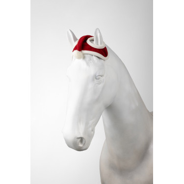 Bonnet de Noël Horze cheval Rouge foncé