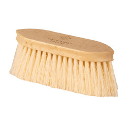 Harde borstel Wooden classic medium Grooming Deluxe Natuurlijk Bruin