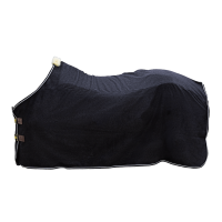 Couverture Polaire Heavy Melange Kentucky Noir