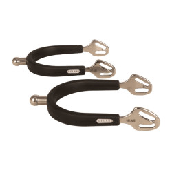 Eperons en boule acier avec caoutchouc Velari Acier Inoxydable Eperons en boule acier avec caoutchouc Velari Acier Inoxydable