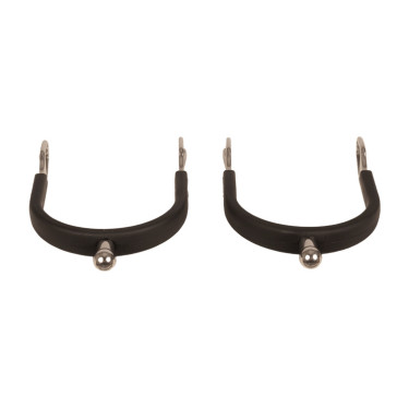 Eperons en boule acier avec caoutchouc Velari Acier Inoxydable Eperons en boule acier avec caoutchouc Velari Acier Inoxydable