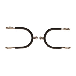 Eperons en boule acier avec caoutchouc Velari Acier Inoxydable Eperons en boule acier avec caoutchouc Velari Acier Inoxydable