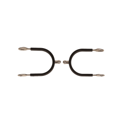 Stalen bolsporen met Velari-rubber Roestvrij staal