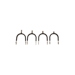 Eperons en boule acier avec caoutchouc Velari Acier Inoxydable