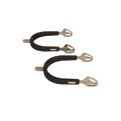 Eperons ronds en acier avec caoutchouc Velari Acier Inoxydable