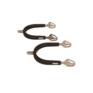 Eperons ronds en acier avec caoutchouc Velari Acier Inoxydable