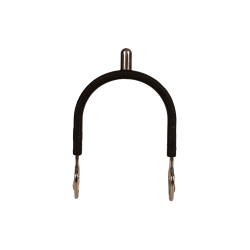 Eperons ronds en acier avec caoutchouc Velari Acier Inoxydable