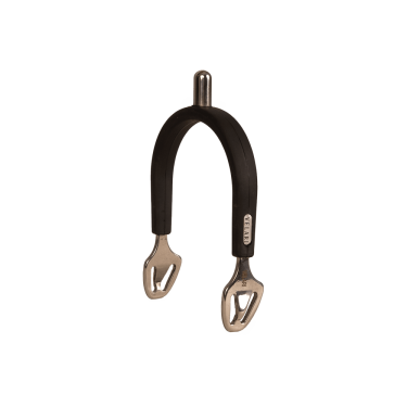 Eperons ronds en acier avec caoutchouc Velari Acier Inoxydable