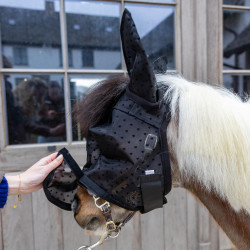 Masque anti-mouche cœur avec oreilles et nez Kentucky Masque anti-mouche cœur avec oreilles et nez Kentucky