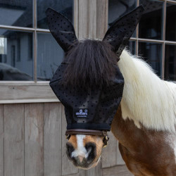 Masque anti-mouche cœur avec oreilles et nez Kentucky Masque anti-mouche cœur avec oreilles et nez Kentucky