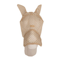 Masque anti-mouche cœur avec oreilles et nez Kentucky Noir