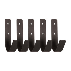 Vliegendekenhouder per 5 matzwart Grooming Deluxe Zwart